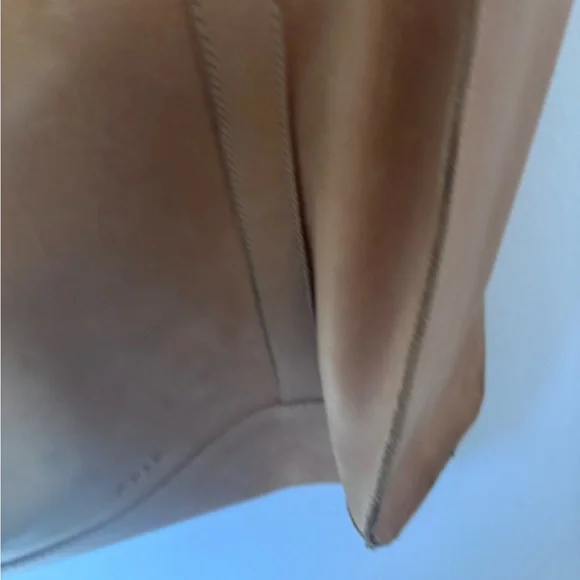 Classic Tan Leather Tote Bag ABLE Elsabet - like new - Picture 4 of 4